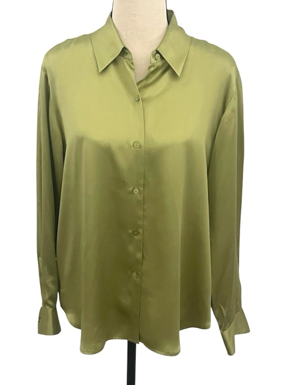 Style & Co | Vintage silk button-down blouse Sz 12P